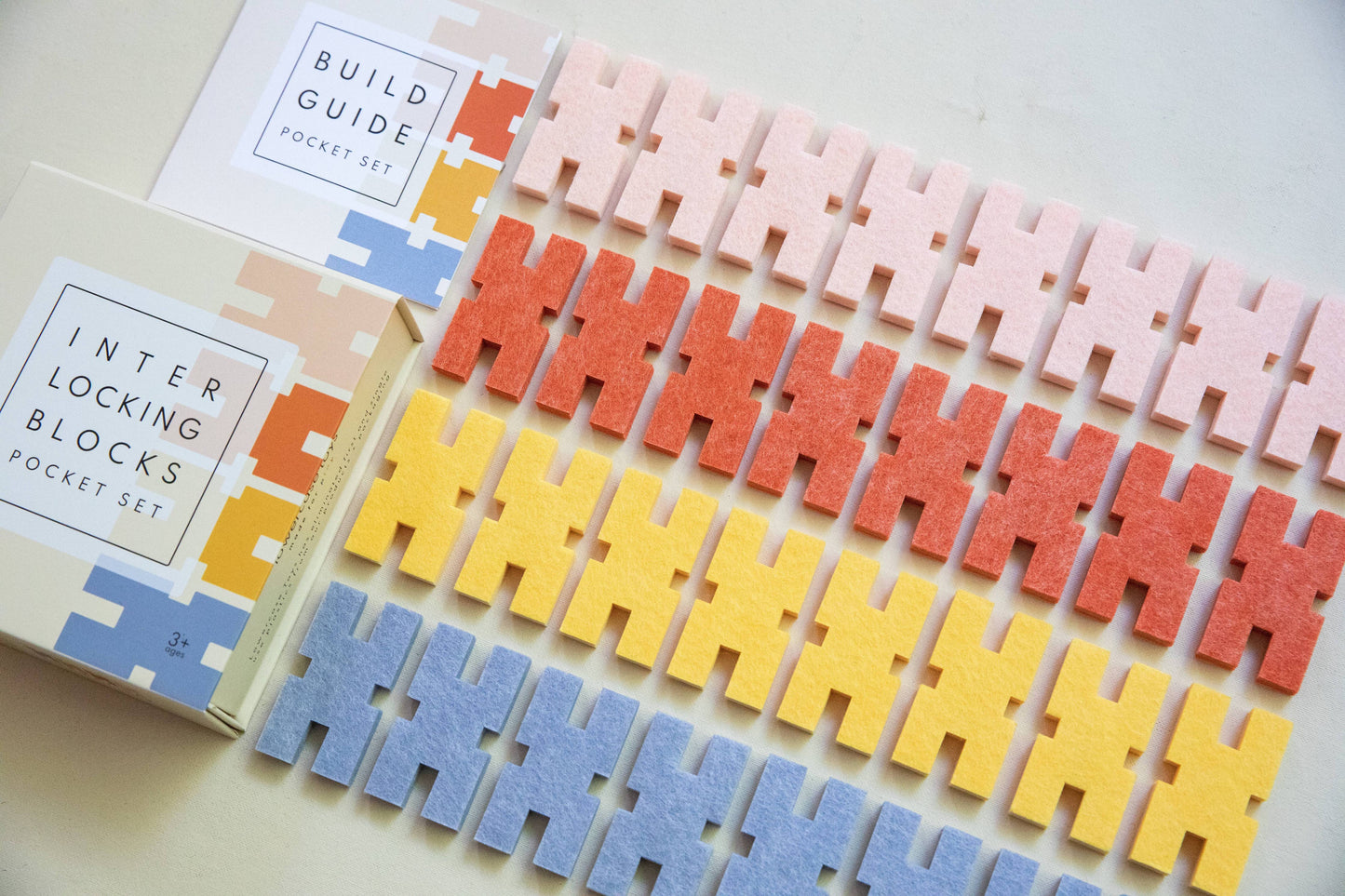 Felt Interlocking Blocks - Pocket Set