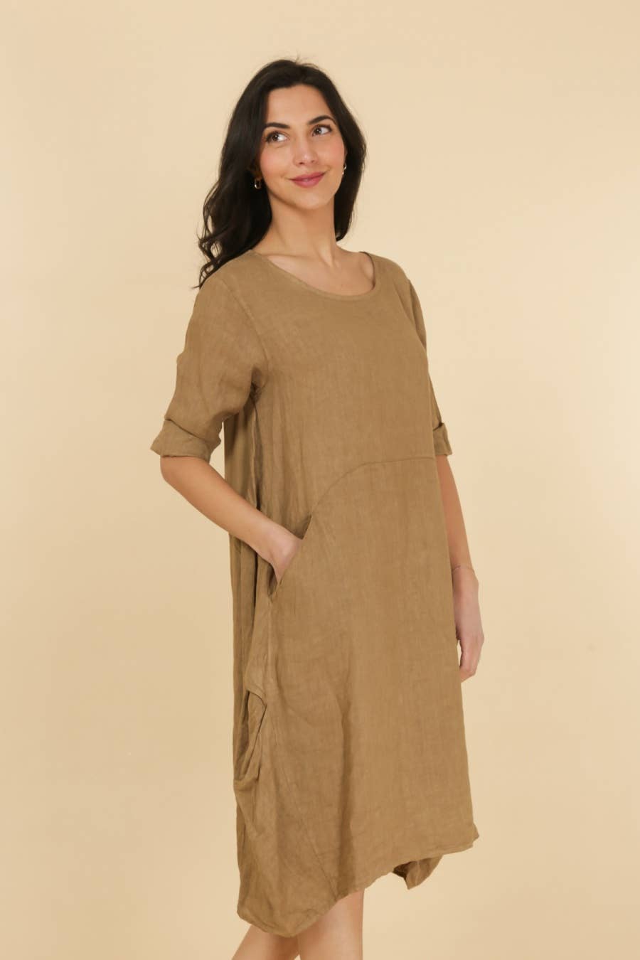 Linen + Cotton Dress