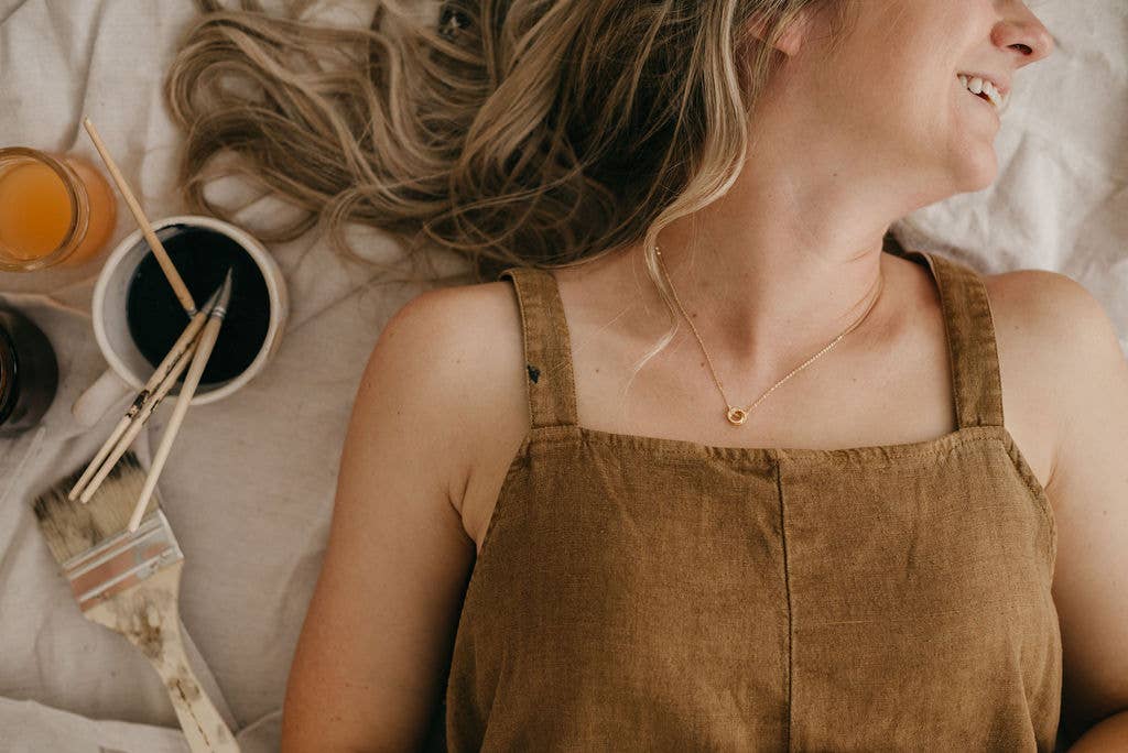 Woven - Minimalist Necklace