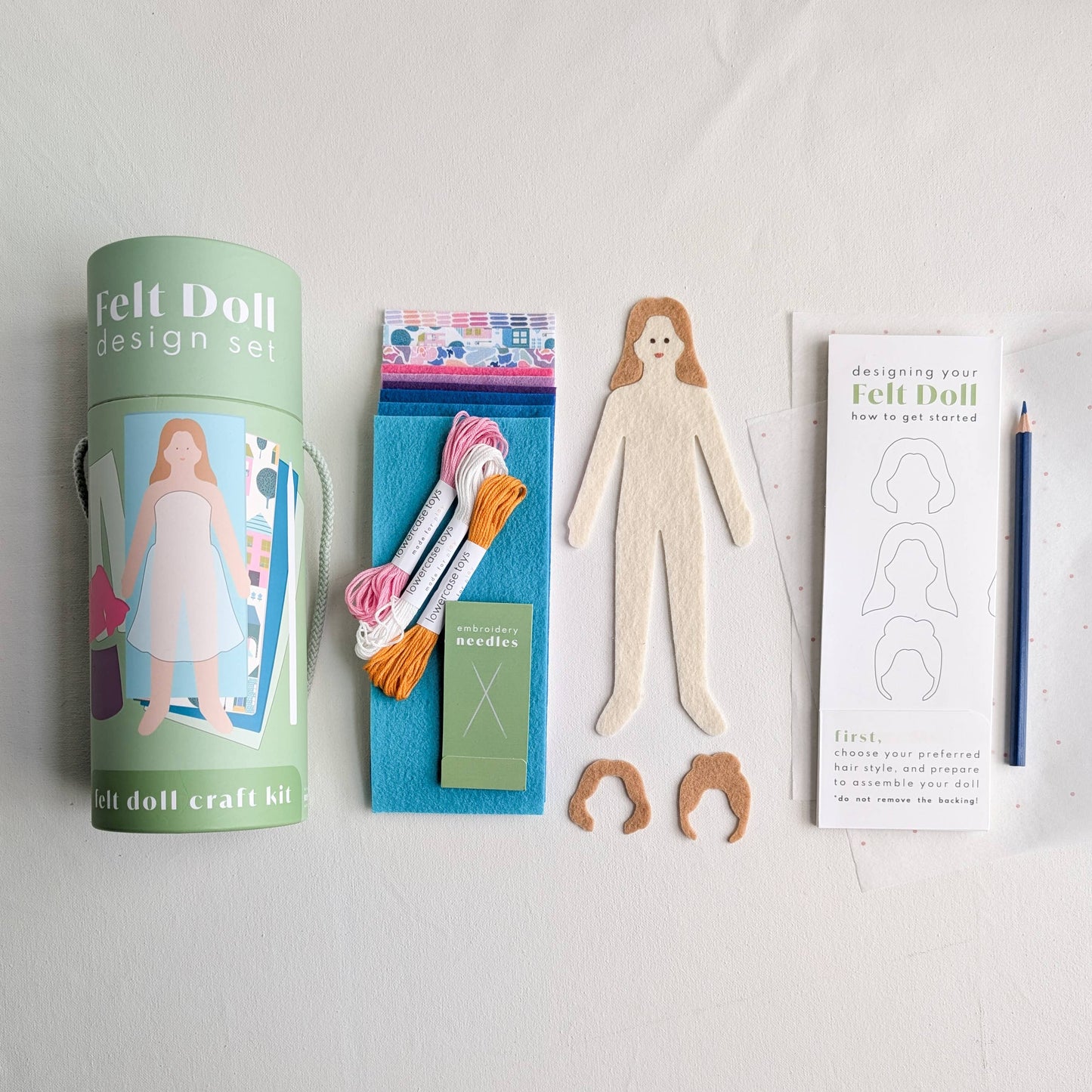 Felt Doll Craft Kit - Terrace Design Set