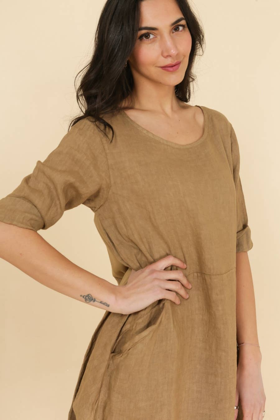 Linen + Cotton Dress