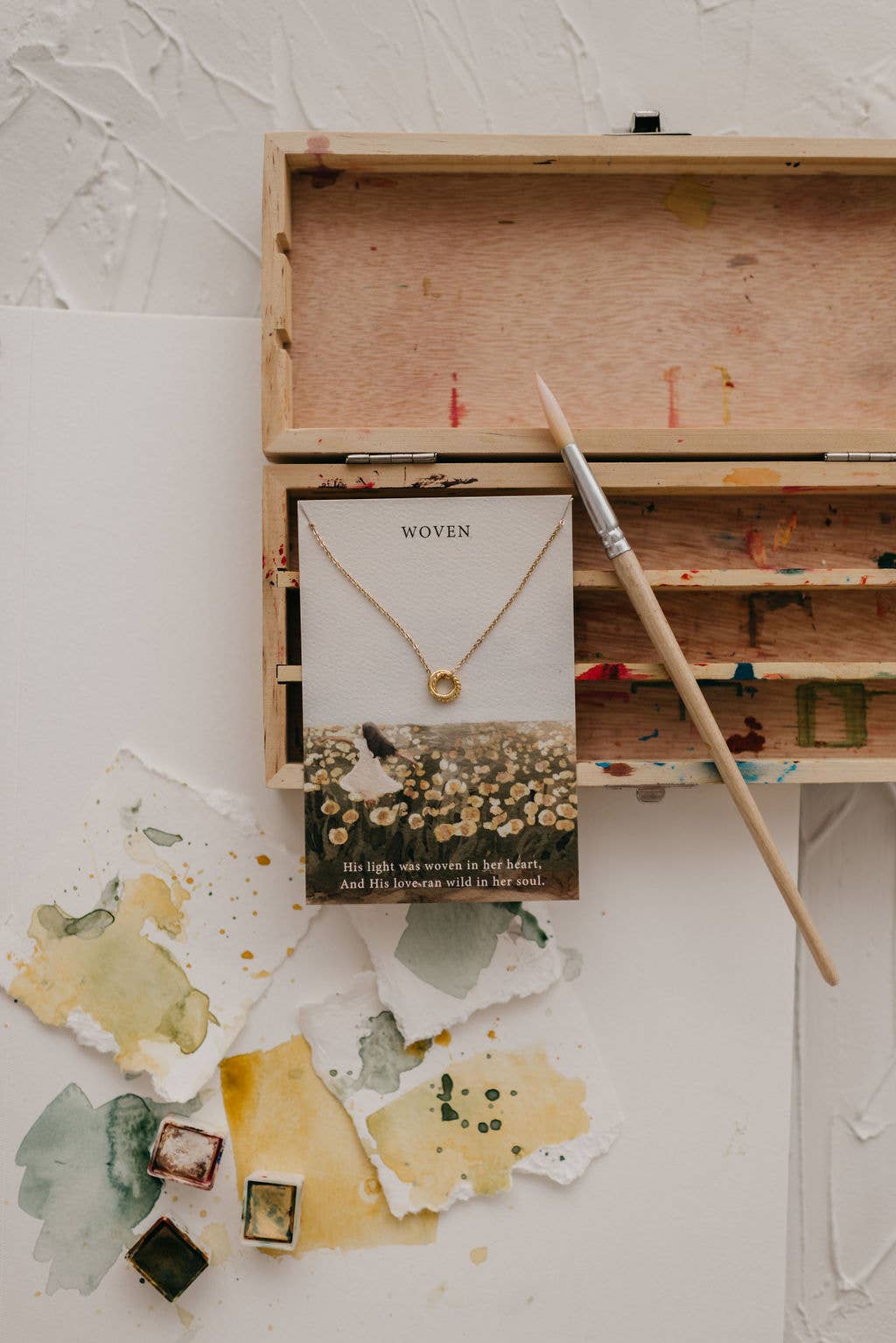 Woven - Minimalist Necklace