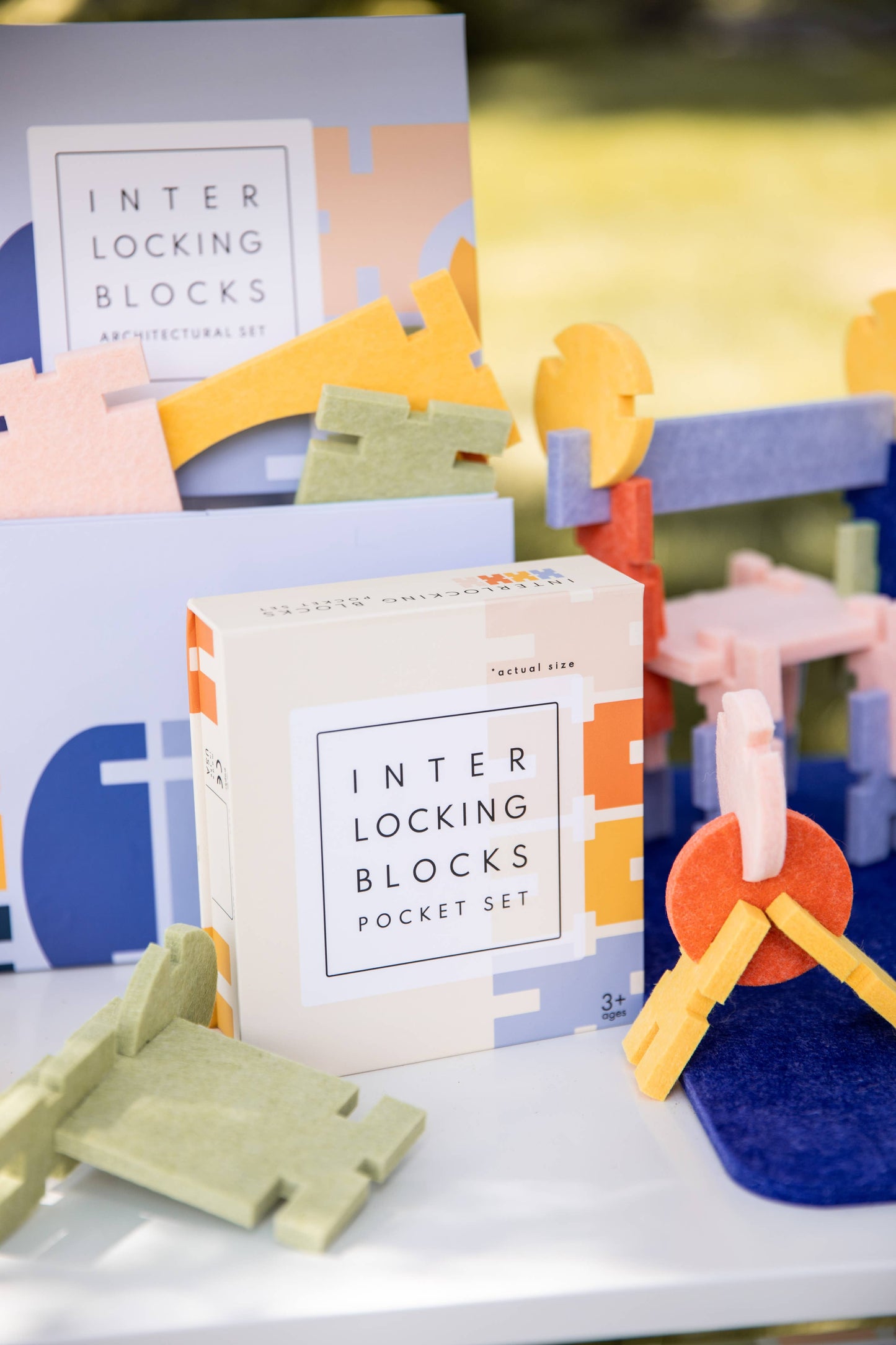 Felt Interlocking Blocks - Pocket Set