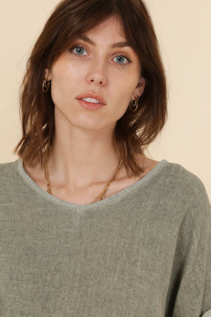 Cotton + Linen Blend Top