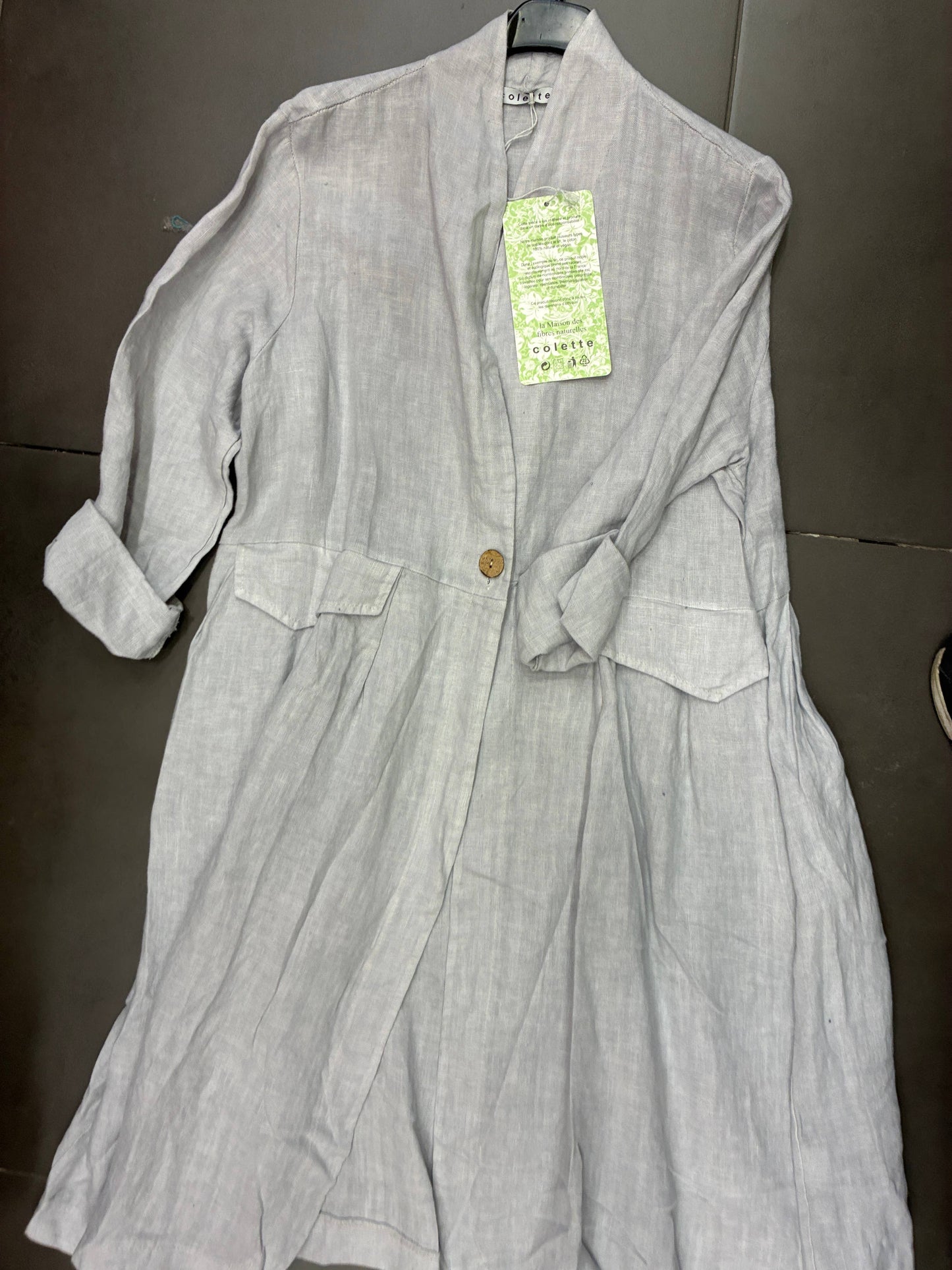 Linen Long Jacket
