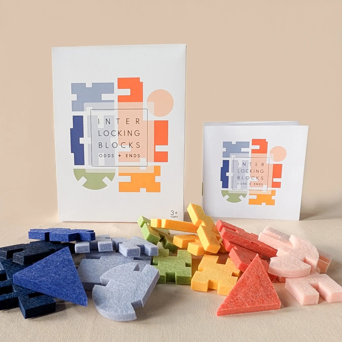 Felt Interlocking Blocks - Odds + Ends Set