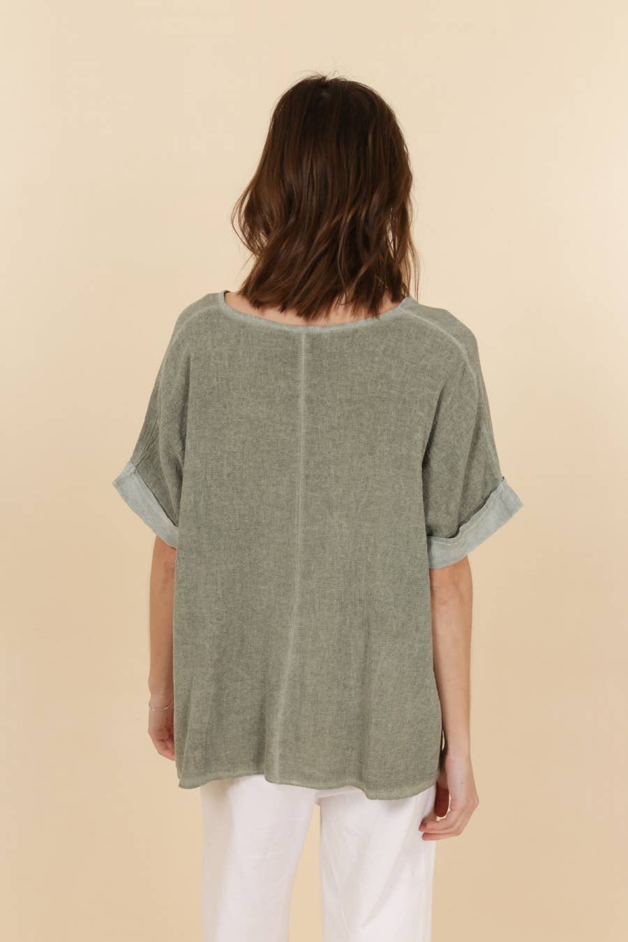 Cotton + Linen Blend Top