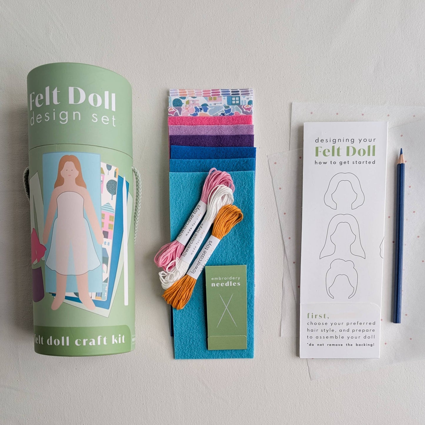 Felt Doll Craft Kit - Terrace Design Set