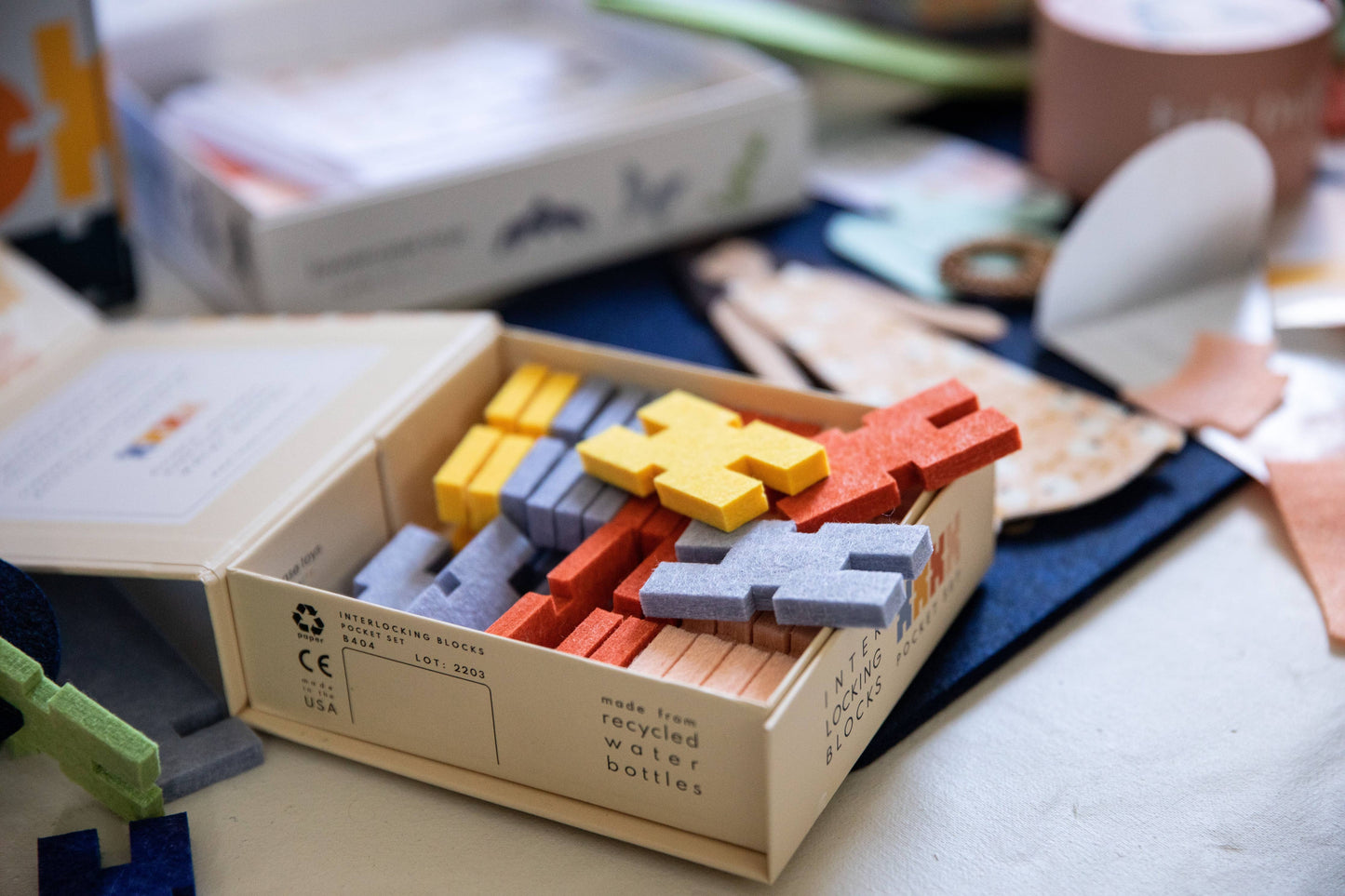 Felt Interlocking Blocks - Pocket Set