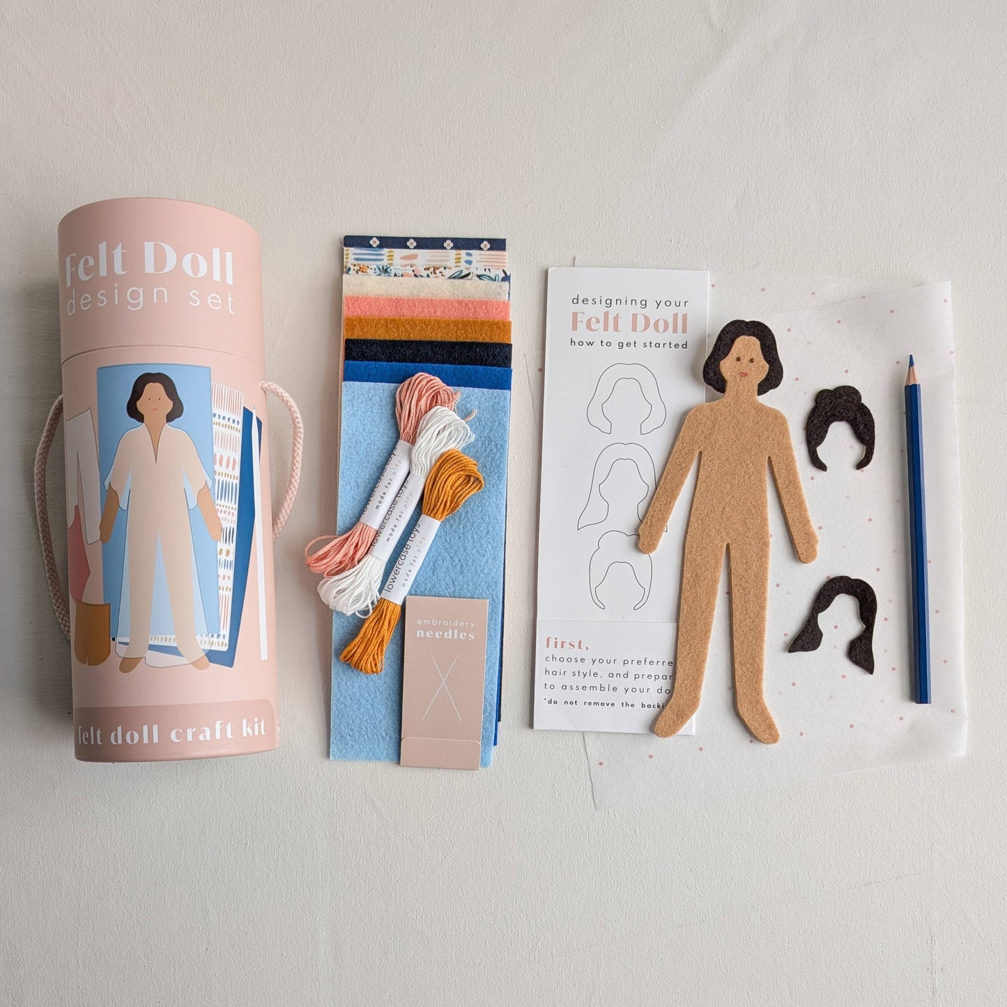 Felt Doll Craft Kit - Dune Design
