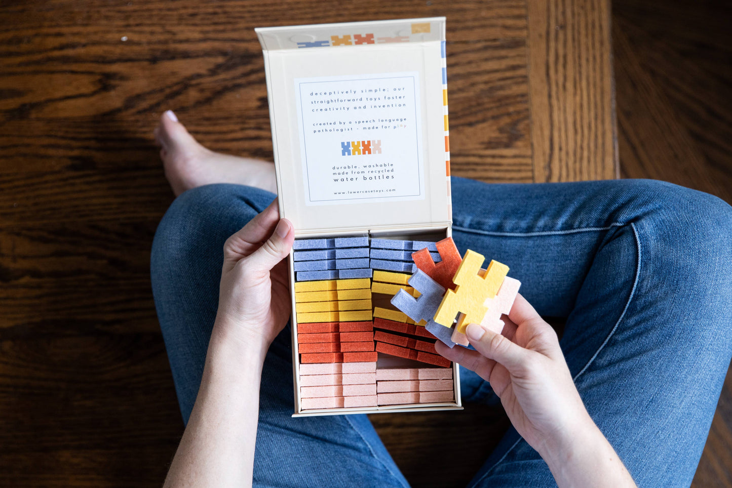 Felt Interlocking Blocks - Pocket Set