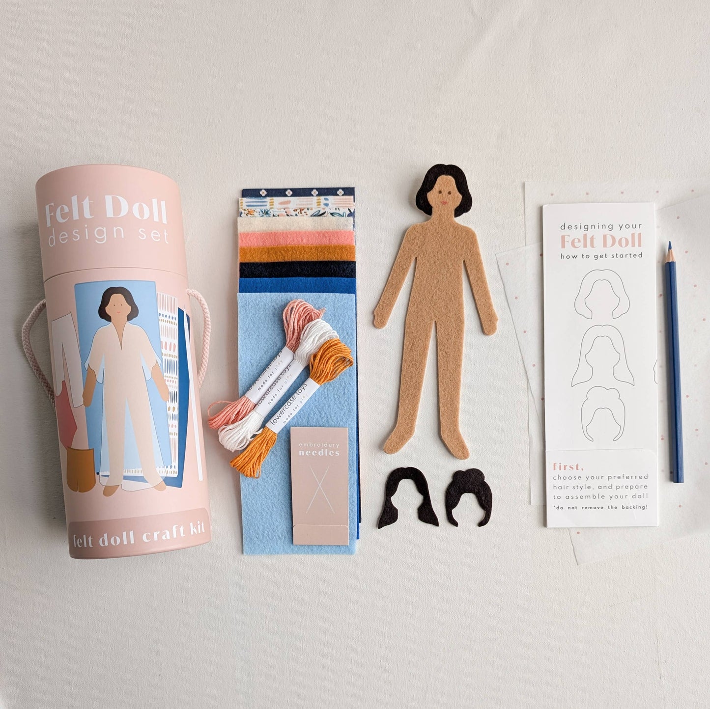 Felt Doll Craft Kit - Dune Design