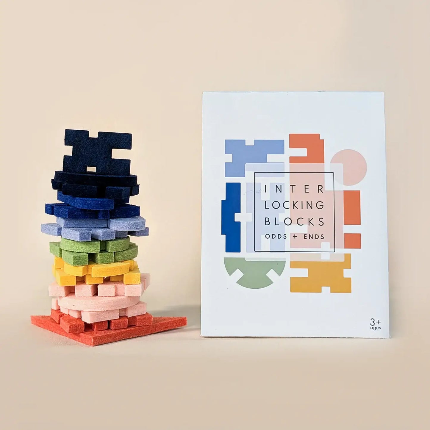 Felt Interlocking Blocks - Odds + Ends Set