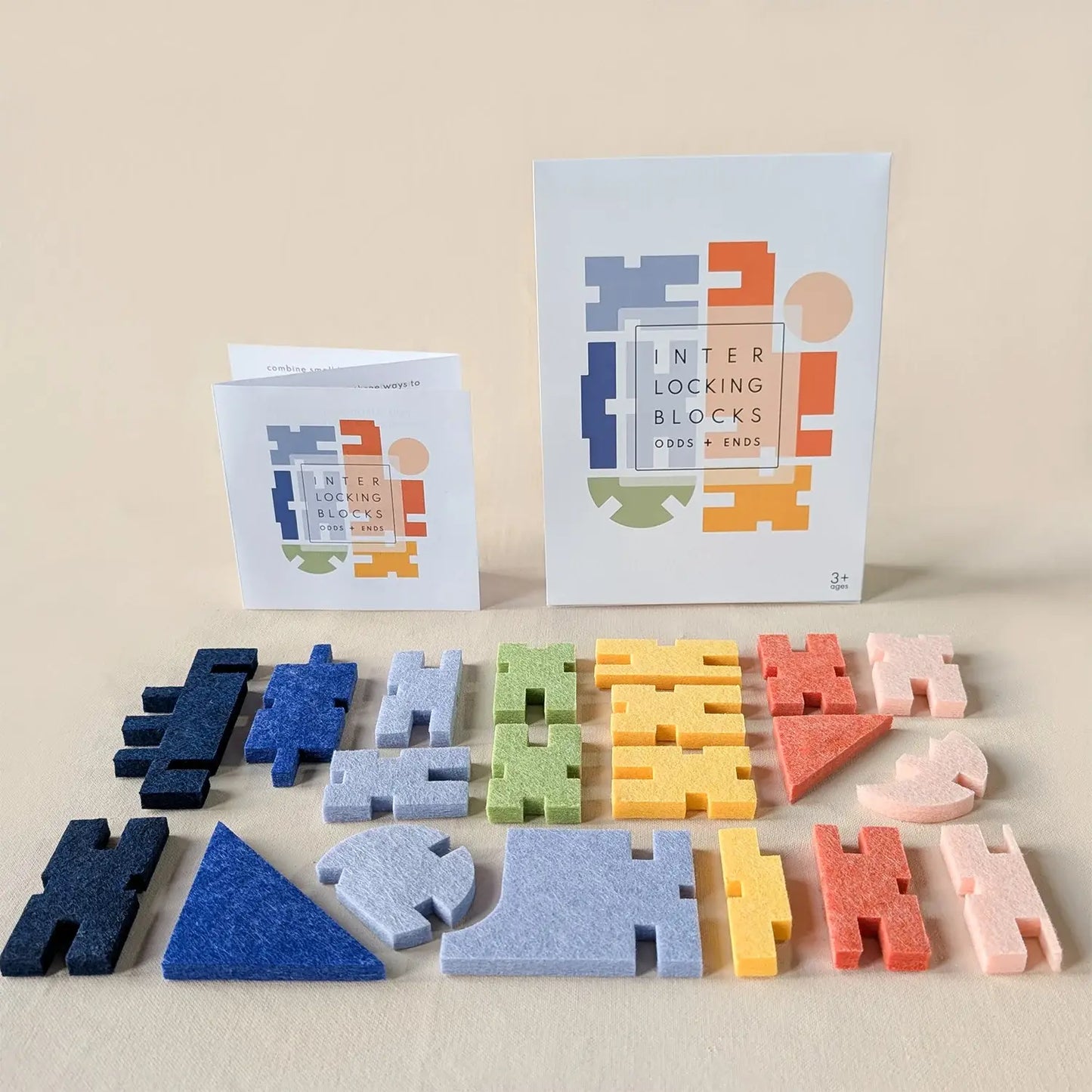 Felt Interlocking Blocks - Odds + Ends Set