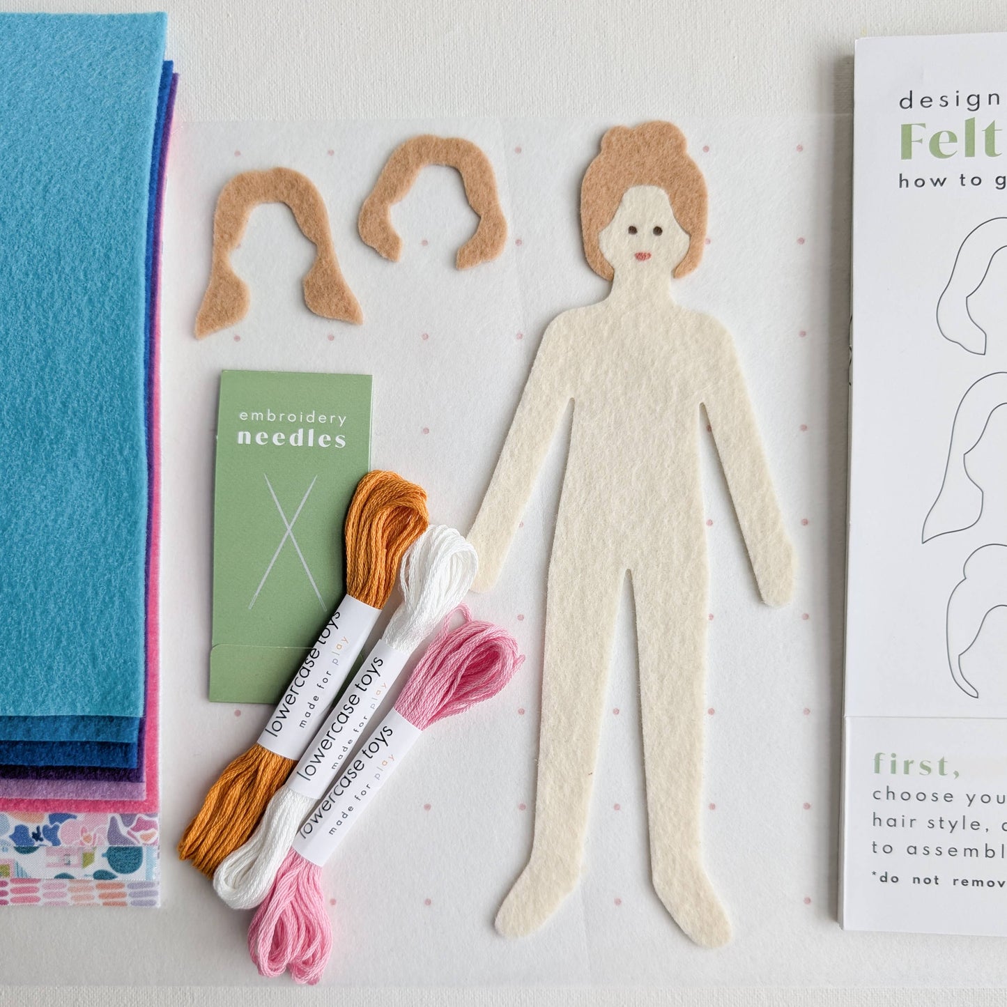 Felt Doll Craft Kit - Terrace Design Set