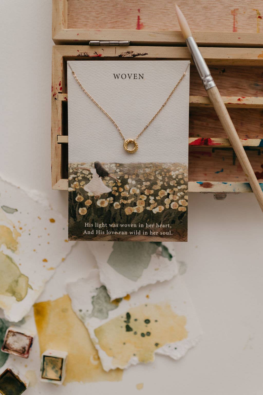 Woven - Minimalist Necklace