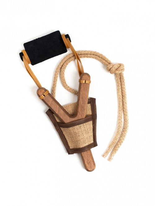 Jute Slingshot Pouch