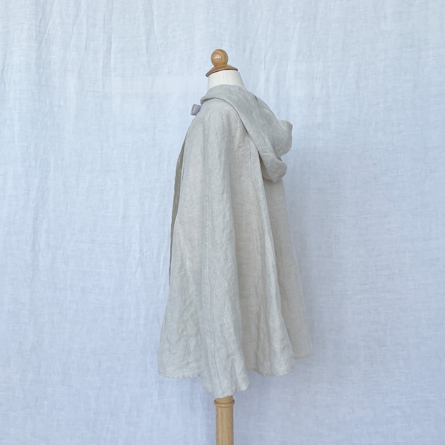 Hooded Cape, Flax
