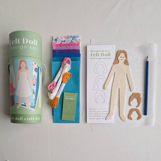 Felt Doll Craft Kit - Terrace Design Set