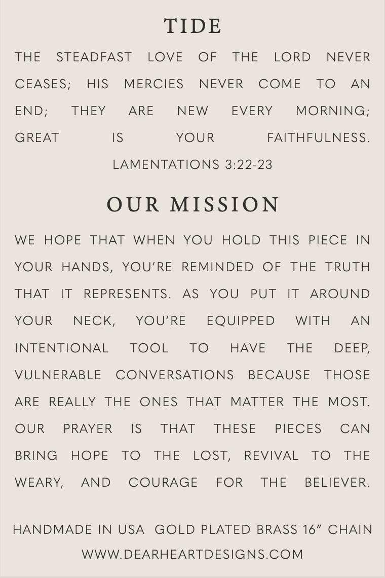 Tide - Minimalist Necklace