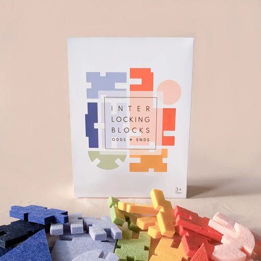 Felt Interlocking Blocks - Odds + Ends Set
