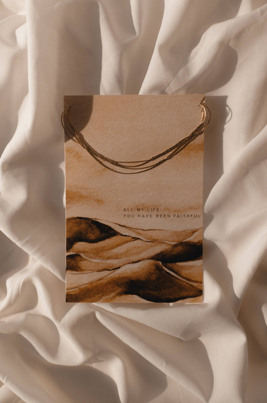 The Journey - Minimalist Necklace