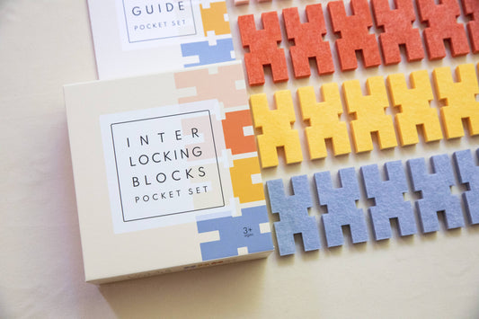 Felt Interlocking Blocks - Pocket Set