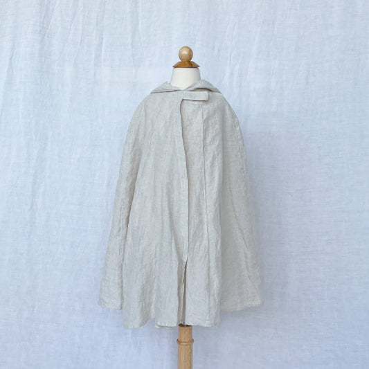 Hooded Cape, Flax